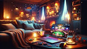 Tiga baris masing-masing menampilkan kombinasi kartu yang berbeda Tampilan gameplay Capsa Banting dengan tiga baris pemain